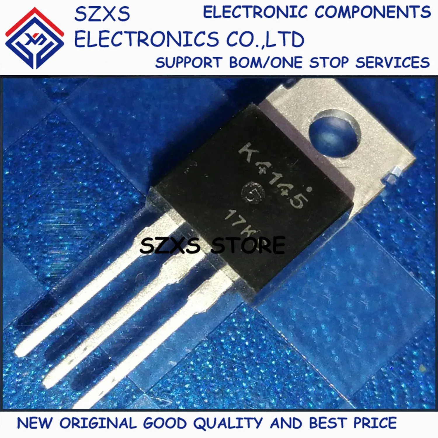 

New Original 10Pcs K4145 2SK4145 TO-220 60V 80A Field Effect Transistor In Stock Electronic Components Good Quality