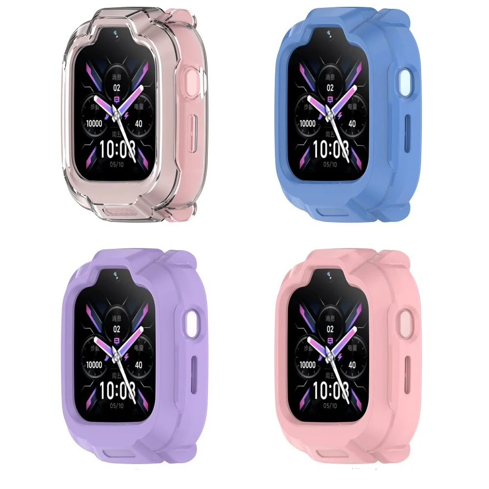 Xiaomi Redmi 어린이 시계 보호 쉘 프레임 용 케이스 커버 고품질 TPU 하프 패키지 중공 슬림 스마트 시계 Ac
