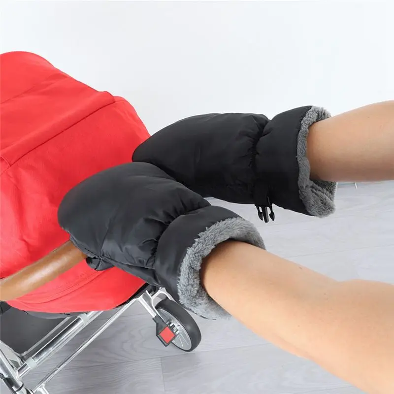 For Baby Stroller Accessories-Warm Hand Cover Windproof Waterproof Cart Muff Glove For Baby Carriage Pushchair, Carts Bicycle