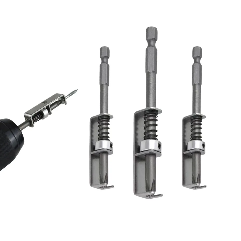 Spring-Loaded Anti-Drop Screw Holder Bit Socket Electric Drill Bit Anti-Drop Screw Fixing Bit Power Nut Connecting Rod