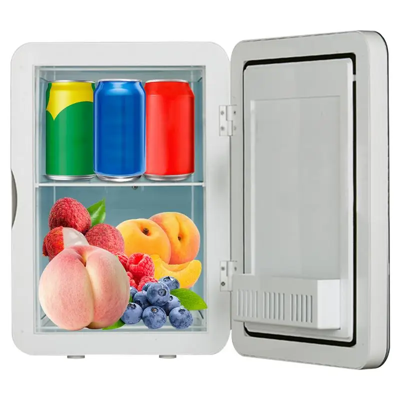 Mini geladeira para carro 8l, caixa de gelo fria, freezer para bebidas geladas no verão, água para acampamento, viagem longa