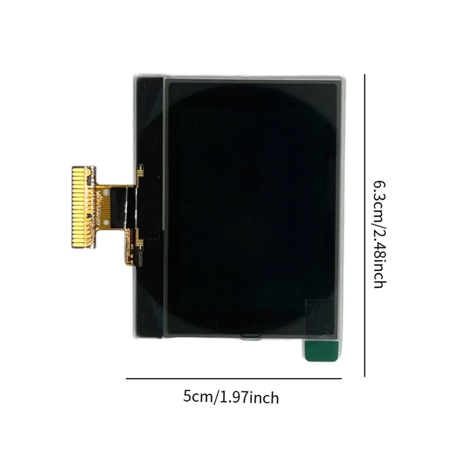شاشة عرض LCD 1TD920861 استبدال أجزاء ملحقات السيارات لمجموعة الأدوات 1TD920862 للجولف V لـ Touran MK1