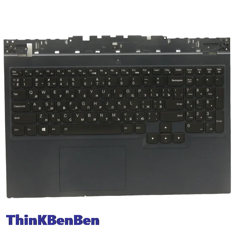 

Украинская синяя клавиатура UKR, верхняя часть корпуса, подставка для рук, чехол для Lenovo Legion 5 15 15ITH6H 5CB1D05084