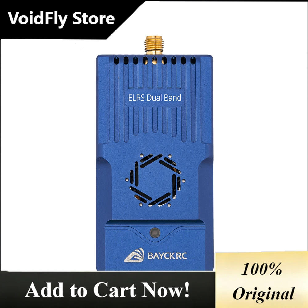 VoidFly BAYCKRC Nano Gemini TX ELRS Transmitter Dual Band 2.4G&900MHZ
