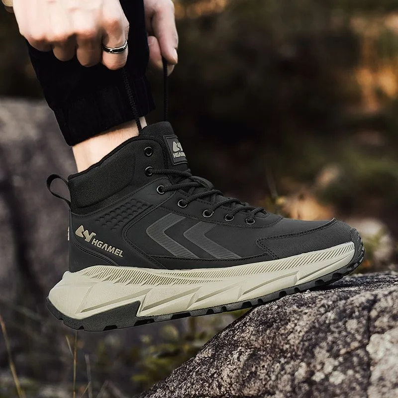 

Classic Brand Comfortable Anti Slip Outdoor Hiking Shoe Designer Mid-Top Mountain Climbing Footwear Top Quality Hiking Boots
