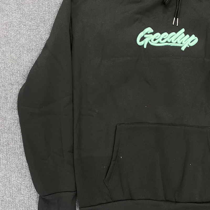 Américain Vintage classique à capuche haute rue tendance rue dames Harajuku Hip Hop chemise gothique lettre impression décontracté Joker manteau