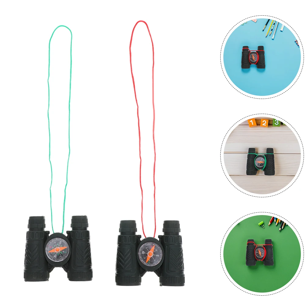 

20 Pcs Mini Children's Telescope Colored Rope Plastic Kids Hiking Gear