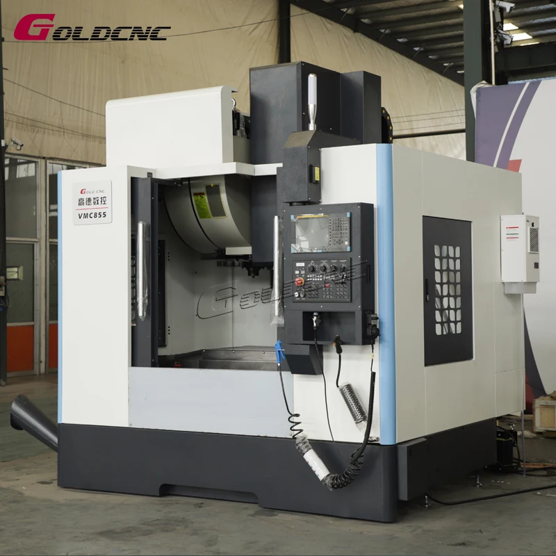 GOLDCNC-Centro Hine Vertical para Milg y Drilg, CNC de 5 ejes, VMC855