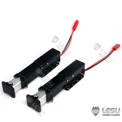 LESU metalowe podnoszenie elektryczne nogi 30A ESC do 1/14 RC ciężarówki z przyczepą hydrauliczne plastikowe części zamienne zabawka TH16936