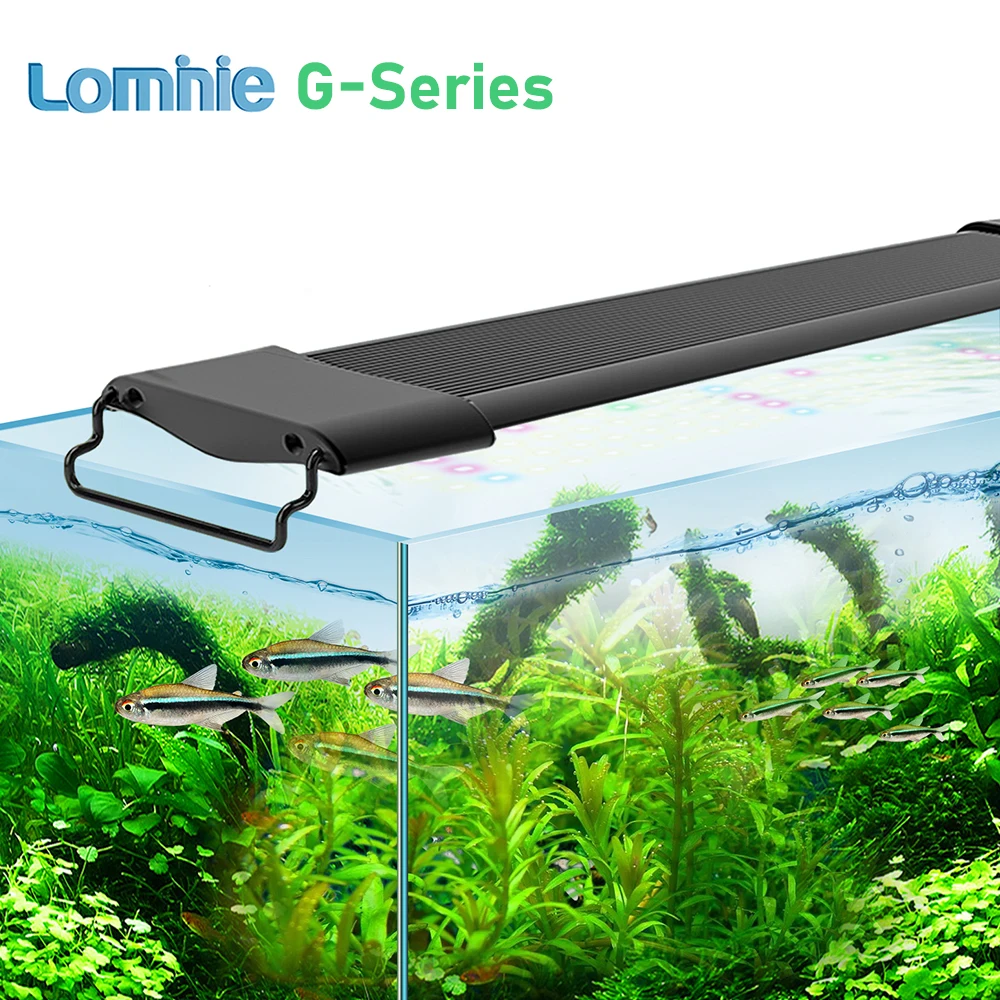 

Lominie G-Series WRBG Full Spectrum Waterproof Freshwater Fish Plant Aquarium LED Grow Light Bar with Remote Controller