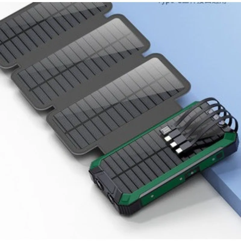 

Solar charger, solar folding bag