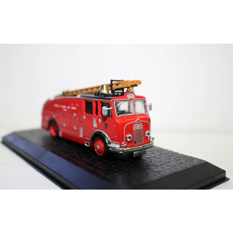 Diecast 1/72 escala motor de incêndio bomba água escada caminhão liga modelo carro brinquedo colecionável presente lembrança exibição ornamento
