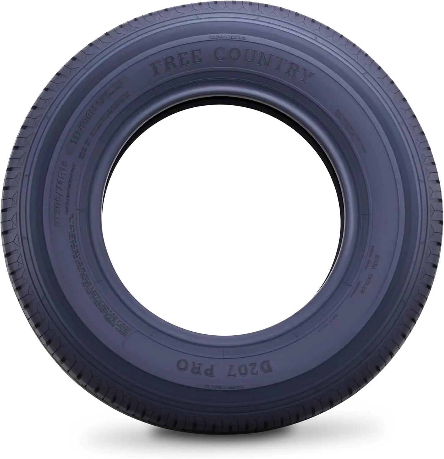 مجموعة من 4 إطارات مقطورة شديدة التحمل ST205/75R15 205 75 15 نطاق تحميل 10 طبقات E حزام شعاعي مع واقي من الصلب · شعبية جديدة #2