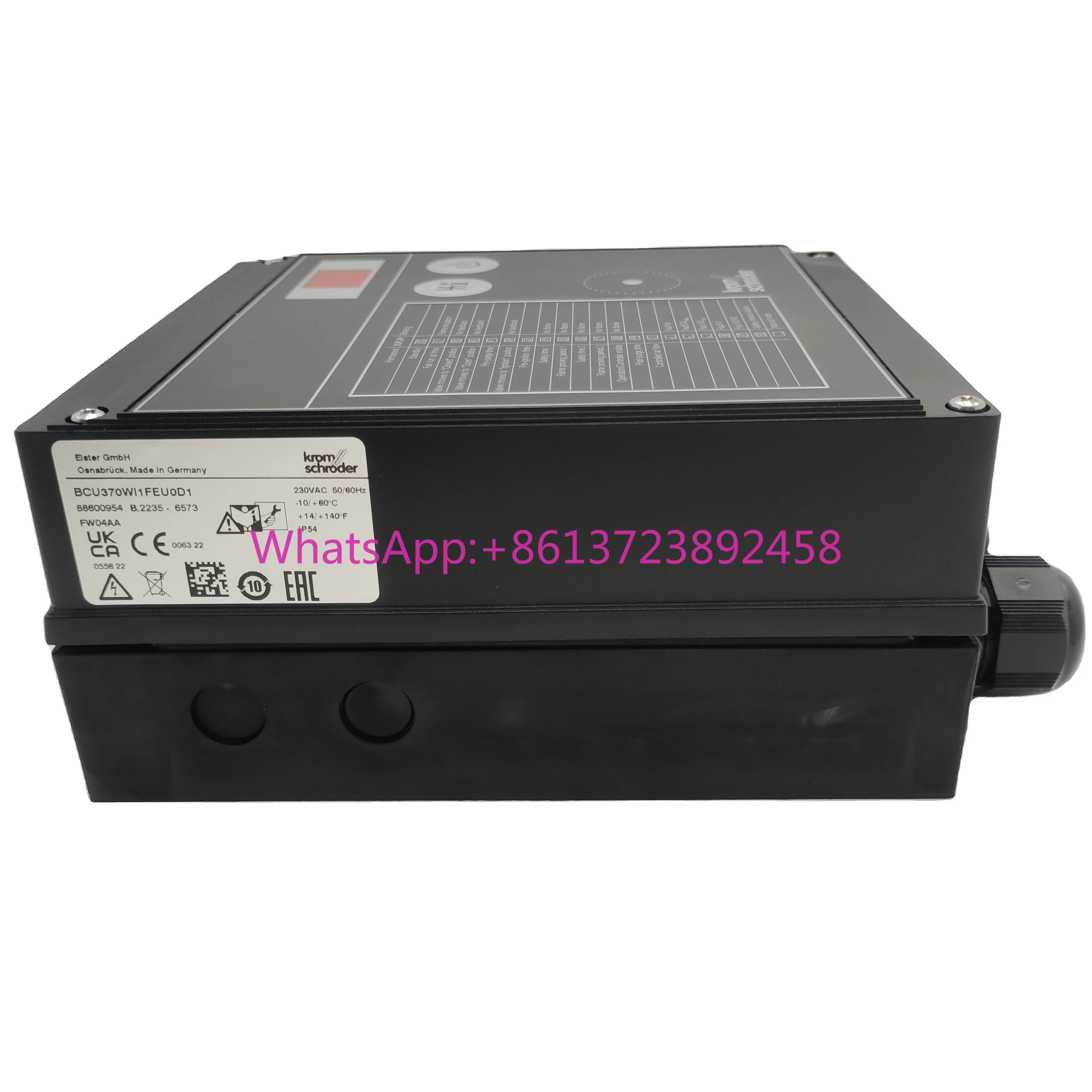 

Original Kromschroder Gas Burner Controller BCU370WI1FEUOD1 Control Box for Industrial Combustion