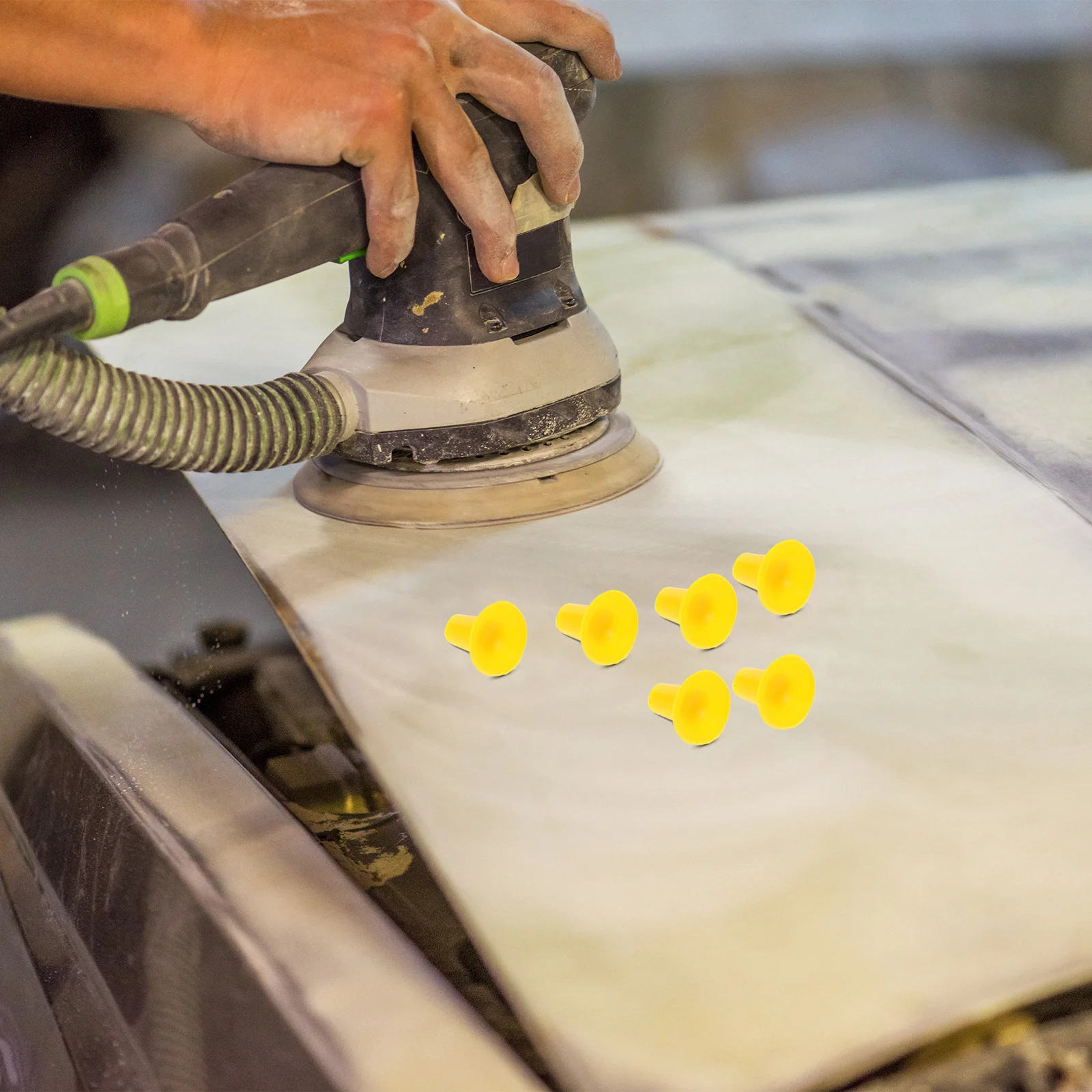 

6Pcs Suction Plate Valve Lapping Tool Durable Car Engine Valve Repair Kit Automotive Maintenance Equipment Professional Quality