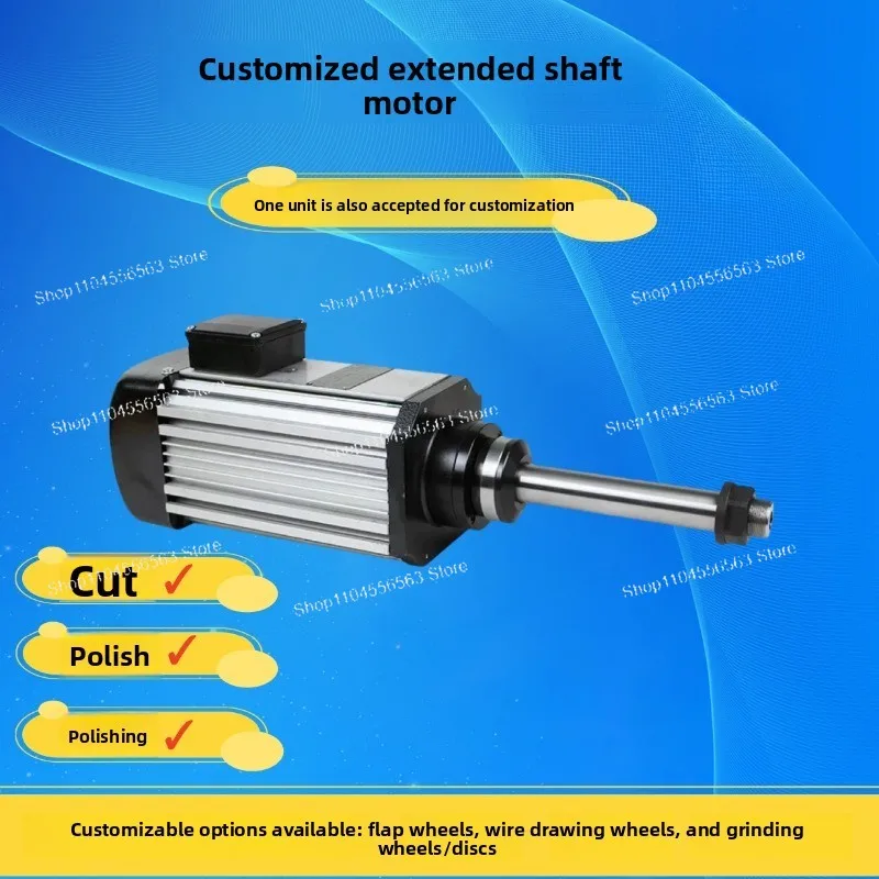 Basic Multi-Process Spindle Motor – Entry-Level Extended Motor for Small-Scale Wood Cutting & Aluminum Drilling