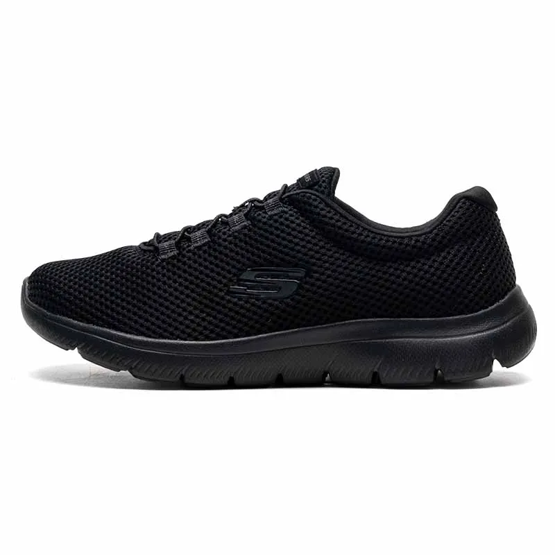 Skechers Women's Soft-Soled Sports Shoes, Walking Shoes, Mesh Casual Shoes 12985-Bbk