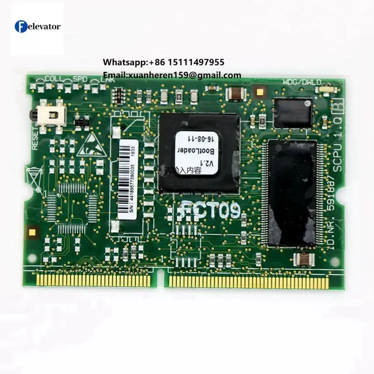 

Modern Industrial 3300 3600 Elevator Controller SCPU 591887 Steel Program Board Lift Parts Accessories for Hotels Apartments