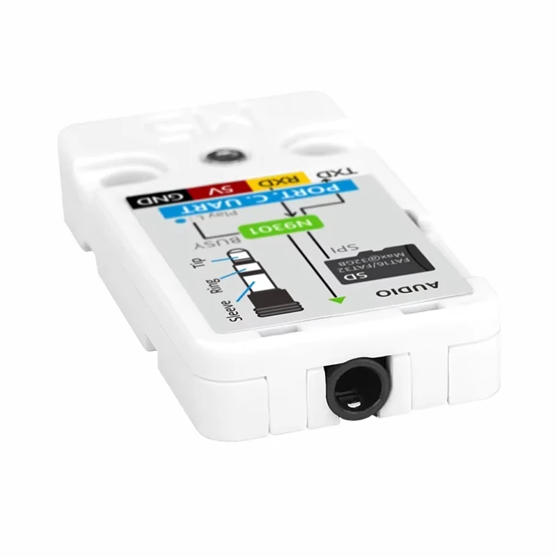 M13K-Support MP3/WAV Audio File Playback Through N9301 Audio Player Unit 3.5Mm Stereo Jack Output Via Audio Decoding Chip