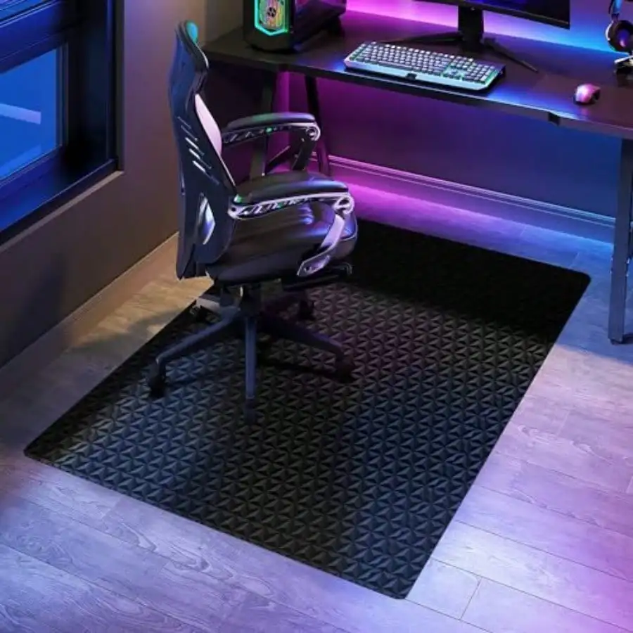 

Chair Mat for Hard Floors 47"x36" Office Chair Mat for Hardwood Floor Multi-Purpose Hard Floor Protector Computer Desk Mat fo