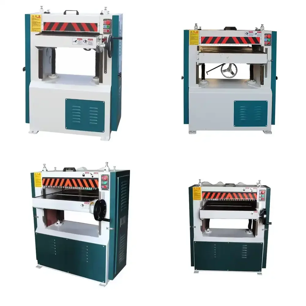 

High-Precision Industrial Heavy-Duty Single-Sided Wood Planer Easy Operation Surface Planing Machine Straight/Spiral Cutter