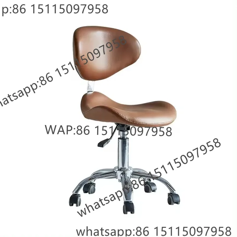 

2024 Leather Rotating Modern Style Salon Chair Synthetic Dental Office Chair with Backrest