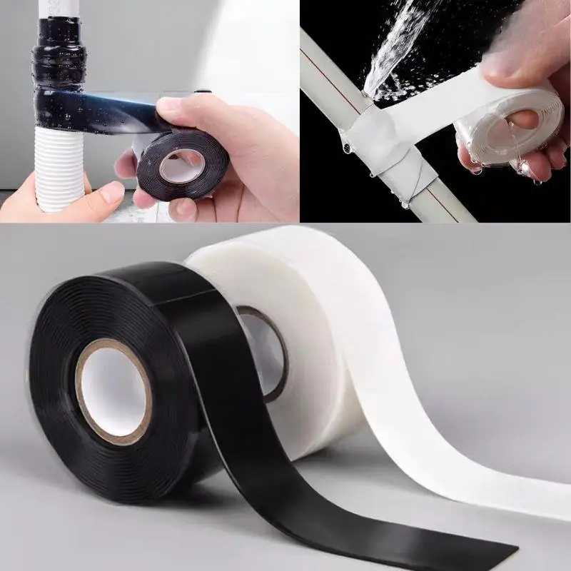 Repair Sealing Insulation Tape Rubber Waterproof Self Fusing Tapes Amalgamation Rubber Tapes For Pipe Plumbing And Water Hose