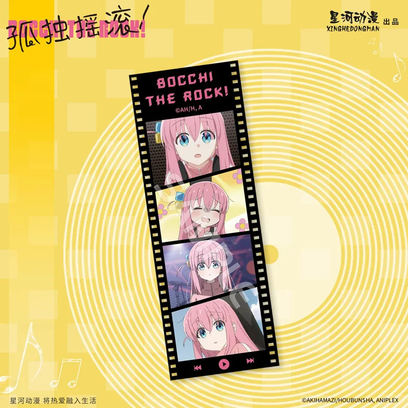 BOCCHI THE ROCK! Rock Record Series Gotoh Hitori Ijichi Nijika Yamada Ryo Kita Ikuyo China Official Authorization PVC Bookmark