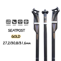 D eda carbon seatpost MTB Road Bicycle Seatposts Seat tube Seat Bicycle 27.2/30.8/31.6*350/400mm 3K bicycles carbon frame parts
