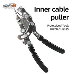 SUPER B TB-4585 Bicycle Brake Gear Inner Cable Puller Shifting Cables Stretcher Pliers Tool With a Thumb Lock Bike Repair Tools