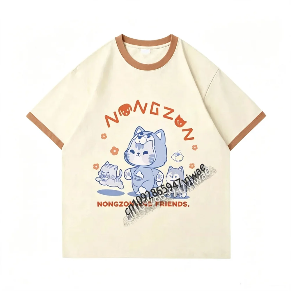 2026 Dmd Domundi TV Keng&Namping Paar-T-Shirt Lässige Mode Streetwear Y2K Top Sommer Herren- und Damen-T-Shirt – Detail 9