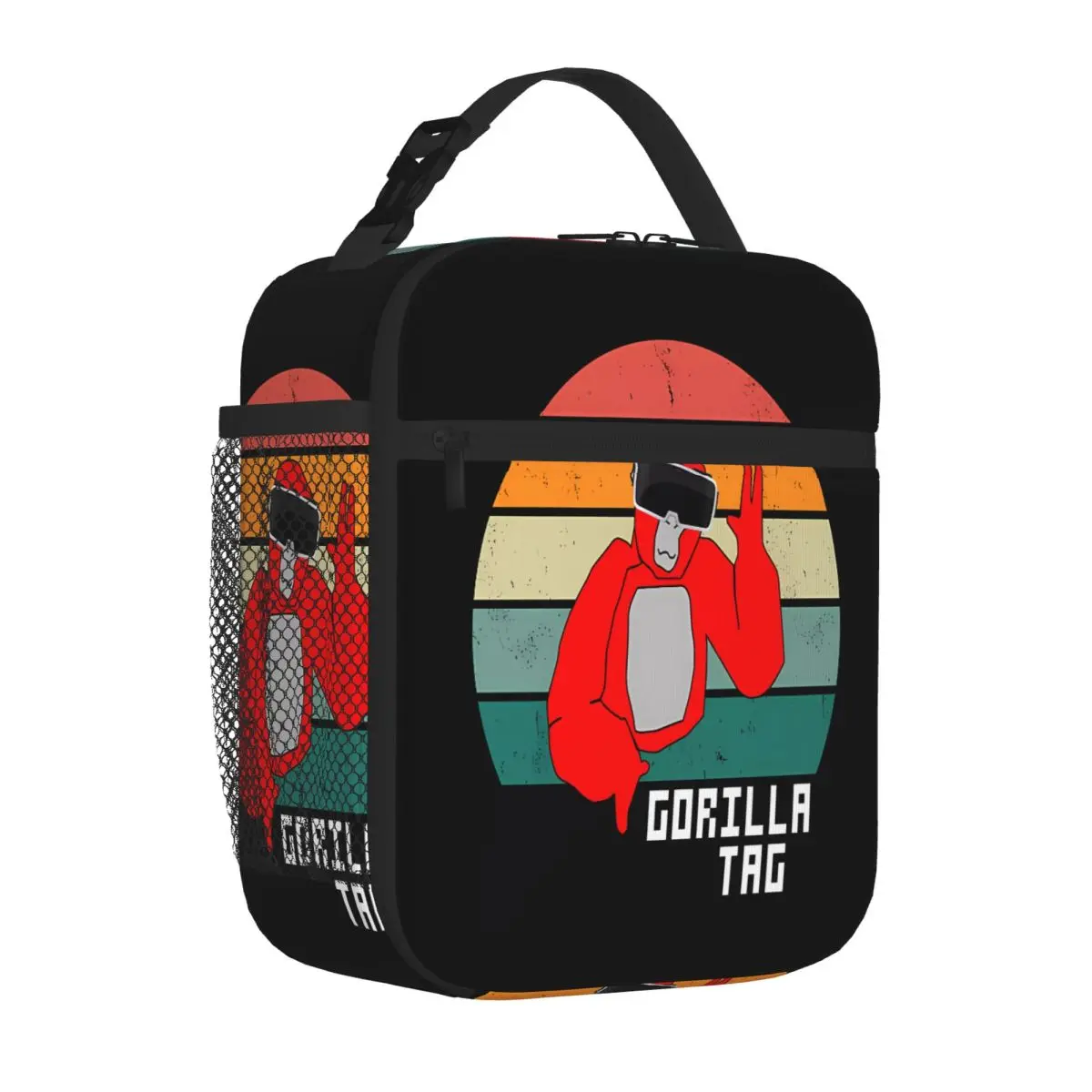 Bestselling Gorilla Tag Pfp Maker VR Patchwork Shoulder Lunch Bag Business Travel Meal Durable Lunch Bag