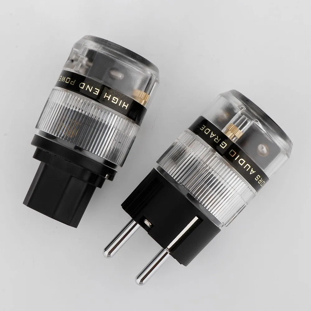 Hi end us/eu Wechselstrom stecker Netz stecker iec c15 Buchse Wechselstrom stecker für DIY Audio Stromkabel – Detail 7