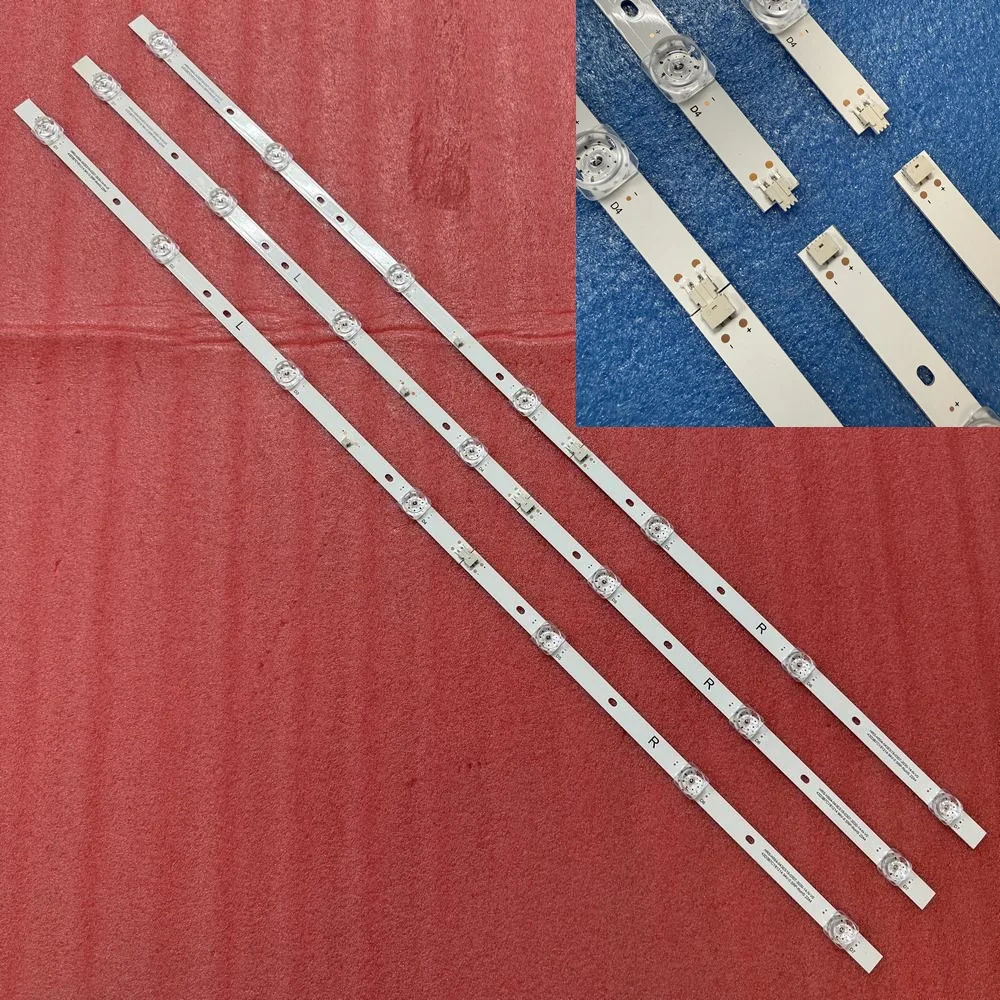 Светодиодная лента подсветки для HRS-H554-043ES19-0307 43PFG6825/78 43PFG6825 43PFF6365 43S7098 43PFF6365/T3 43PFS6825/60 43PFD6825 43 77