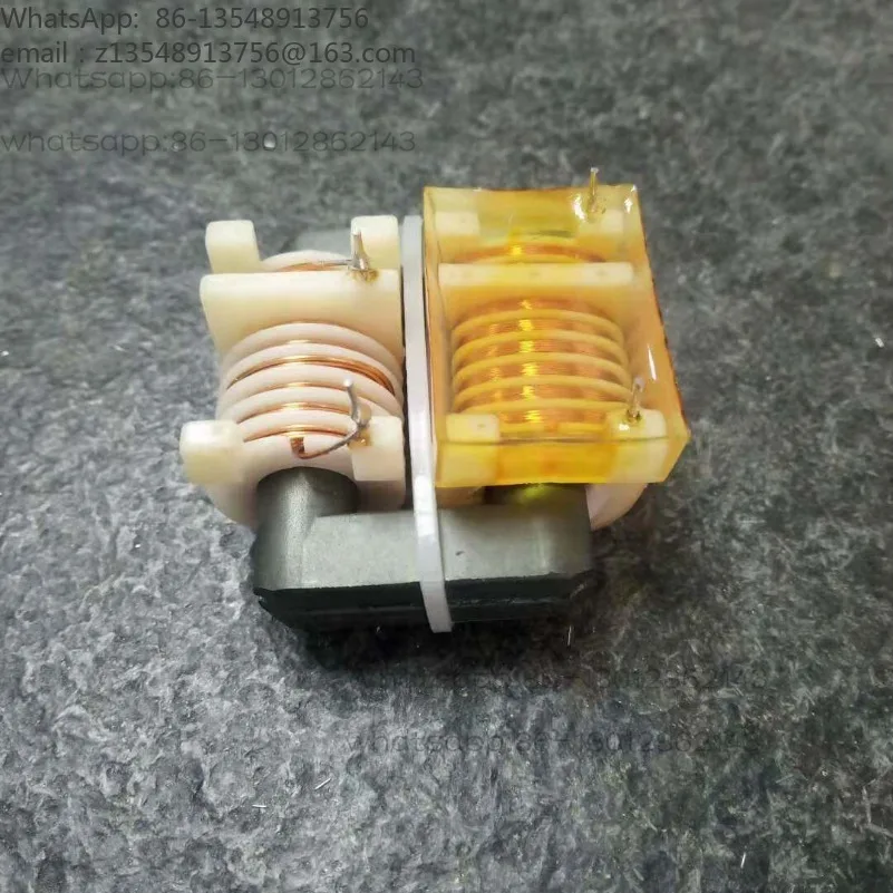 60W High Power Resin Potting Transformer 44 Ratio Boost Coil 6+2 Slot 4 Pin Foldable High Voltage Pack