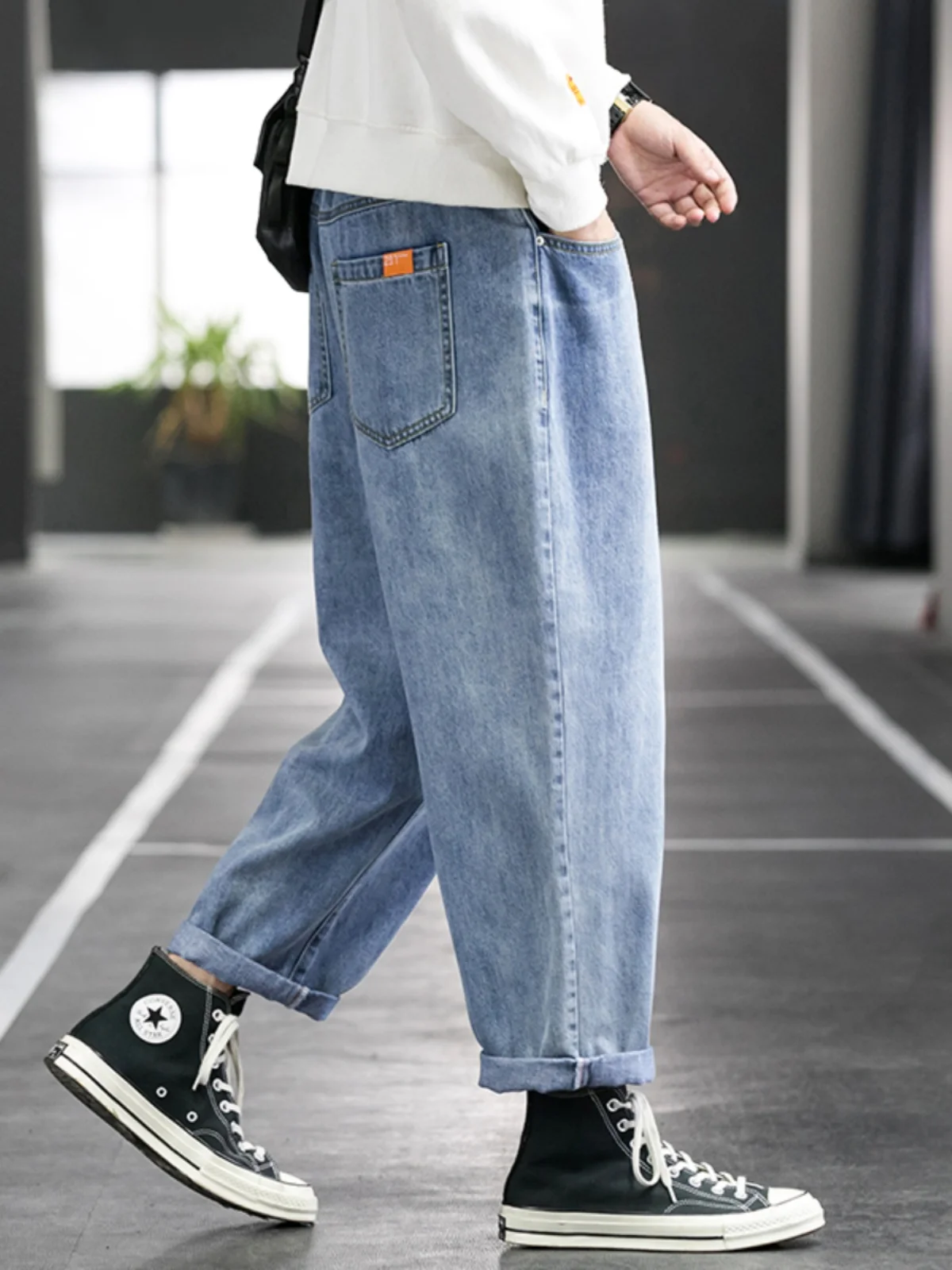 Light Blue Men's Je… - image