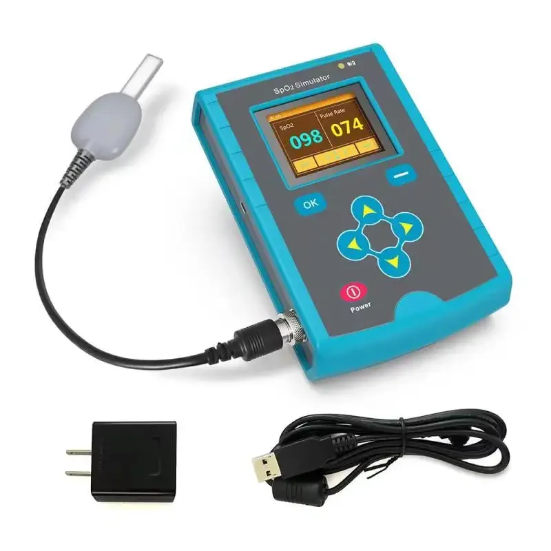 CONTEC MS100 SpO2 Simulator Pulse Oximeter Accuracy Oxygen Saturation Simulation Tester Machine