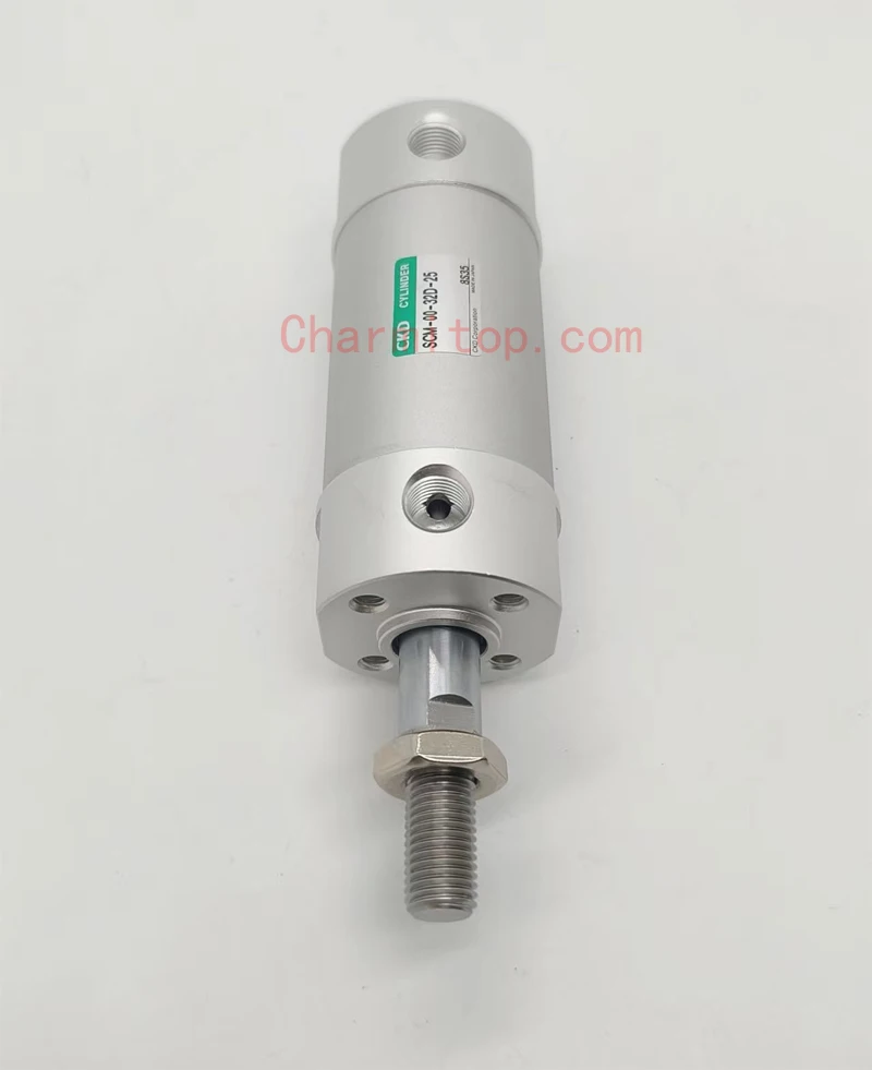 ตรวจสอบและแนะนำตัวกระบอกสูบ CKD Cylinder SCM-00-32D-25 สำหรับเครื่อง CNC ที่ใช้งานจริงในโรงงานผลิต