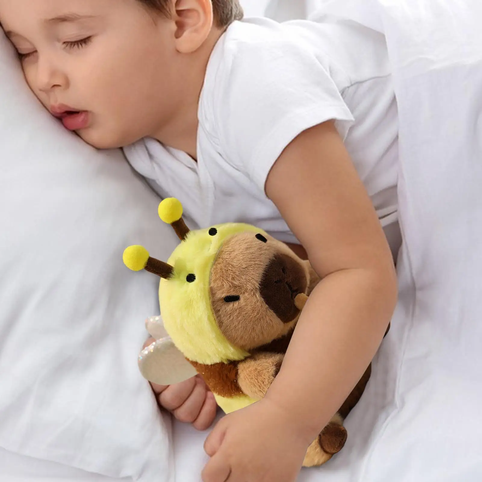 Stuffed Capybara Cute Capybara Stuffed Animals Toy Huggable Decorative Throw Pillow Soft Pet Buddy Adorable Home Decor For Teens