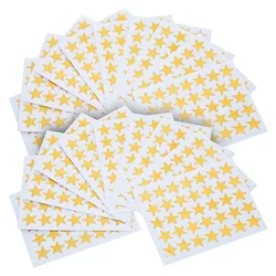 10pcs/lot Lovely Star Sticker Teacher Label Reward For Children Kid Students Gift Gold Bronze Stationery Back To School