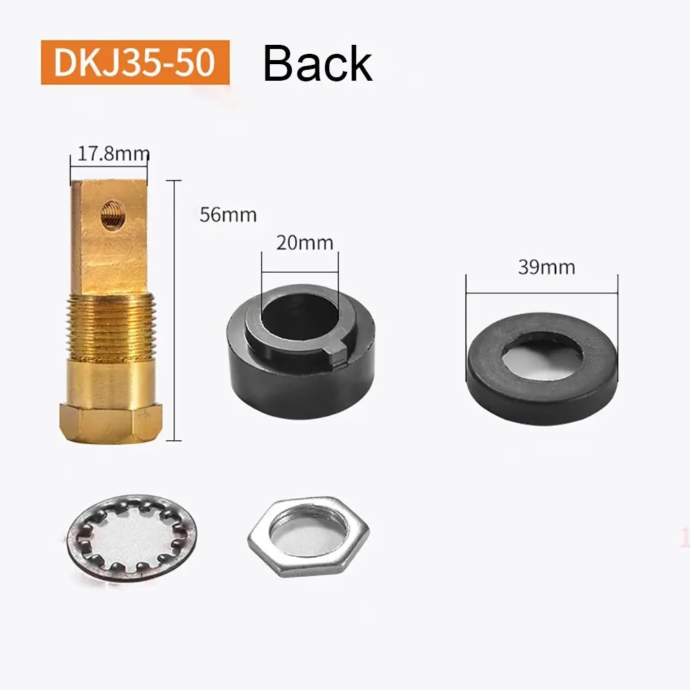 1Pcs Quick Connector Tool Fast Connector Socket Single Plate Front/Rear Panel Welding Machine Rear Plate European DKJ10-25 35-50