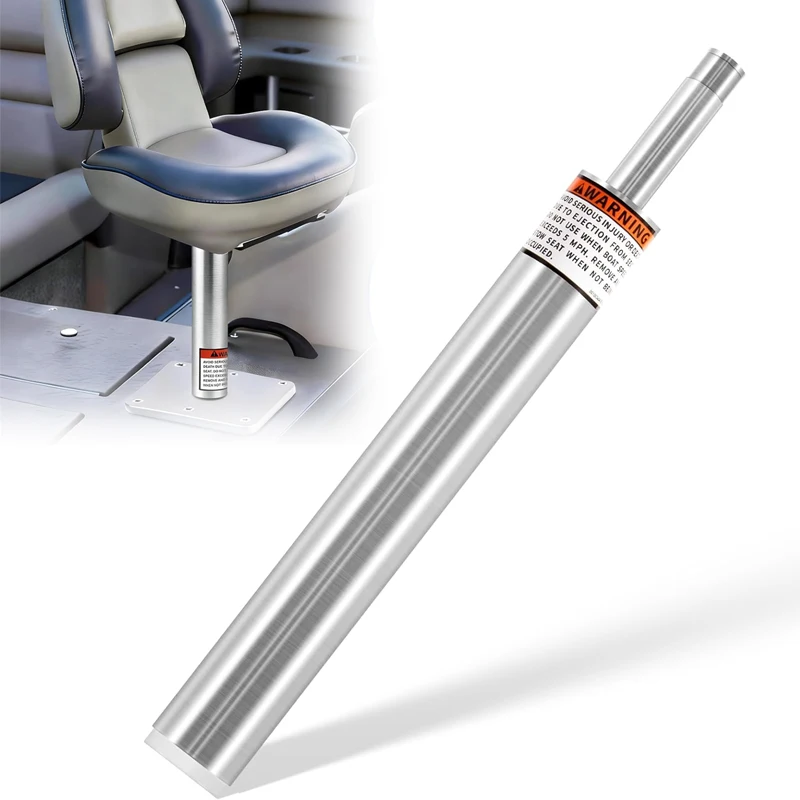 

3/4" Boat Seat Pedestal Post Lock-in Aluminum Extension Post Pole for Pontoon Boats/Fishing Boats/Bass Boats/Cruising Boats