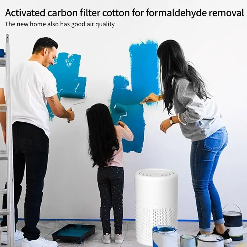 A0NC USB -очистки воздуха для студентов и офисных работников с низким уровнем уборщика воздуха.