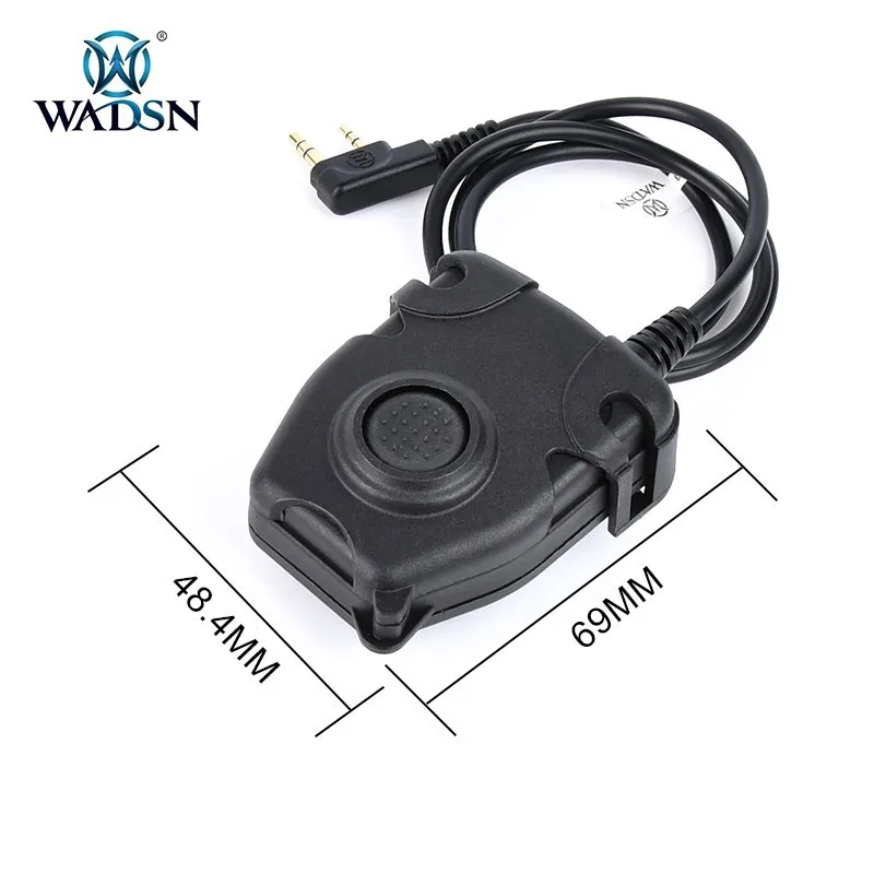 Wadsn Pelto PTT – Auriculares tácticos resistentes al agua para radio - imagen 4