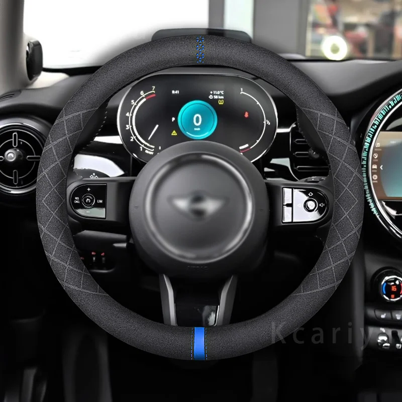 

Car Steering Wheel Cover For MINI CooperS John-Cooperworks F54 F55 F56 F57 R50 R51 R52 R53 R54 R55 R56 R57 R58 R59 R60 R61 R62