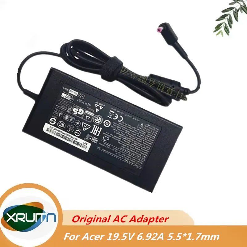 

Genuine Delta 19.5V 6.92A 135W Adapter ADP-135NB B PA-1131-26 Charger For N20C1 RYZEN 7 N20C2 N20CZ An515-55-53wv An515-54-55ZM