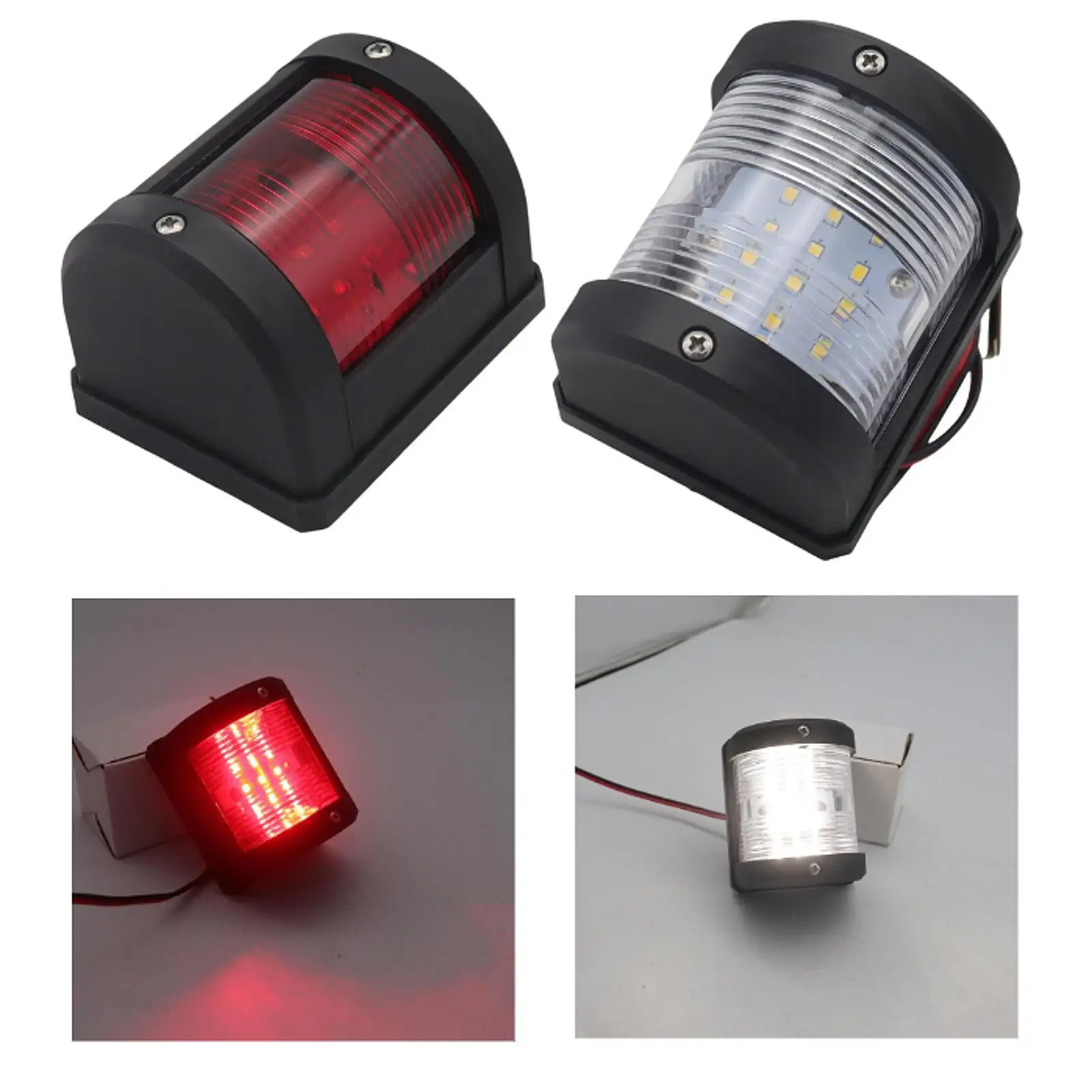 

Boat Marine Navigation Light 12V 24V Bright LED Waterproof Signal Lamp for Safe Marine Vessel Use