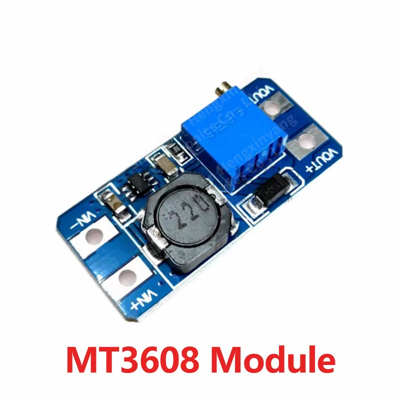 1PCS 5PCS MT3608 DC-DC Adjustable Boost Module Feed Converter Voltage Regulator Module 2 V-24 V to 5 V-28 V 2A