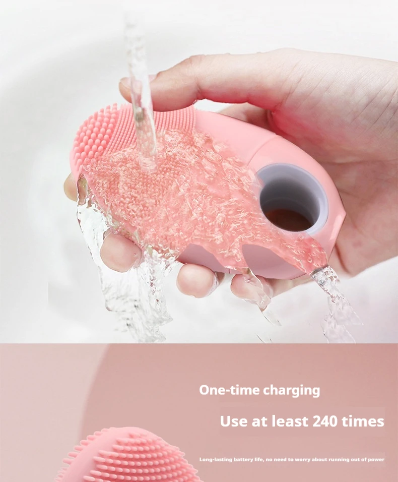 Skin Care Spa Waterproof Silicone Cleansing Brush Massager Silicon Brush
