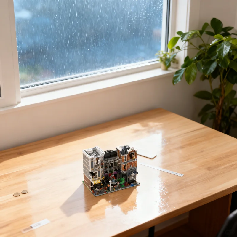 

3986pcs MOC Assembly Square Superhero Battle Modular Streetscape Model Building Blocks DIY Creative Gift Display Decor Premium